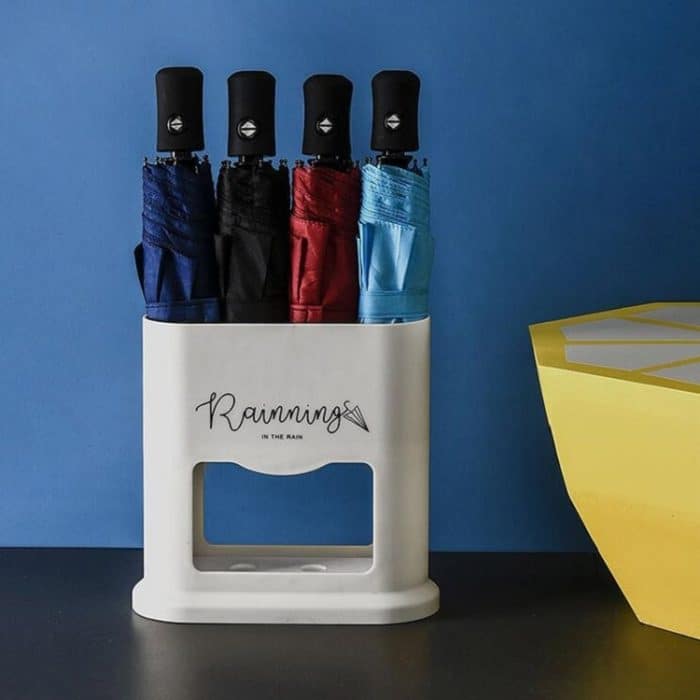 Kreativer Abfluss-Regenschirmständer, Regenschirm-Vierloch-Aufbewahrungsregal am Hauseingang, Umbrella Four-hole Storage Rack – Bild 3