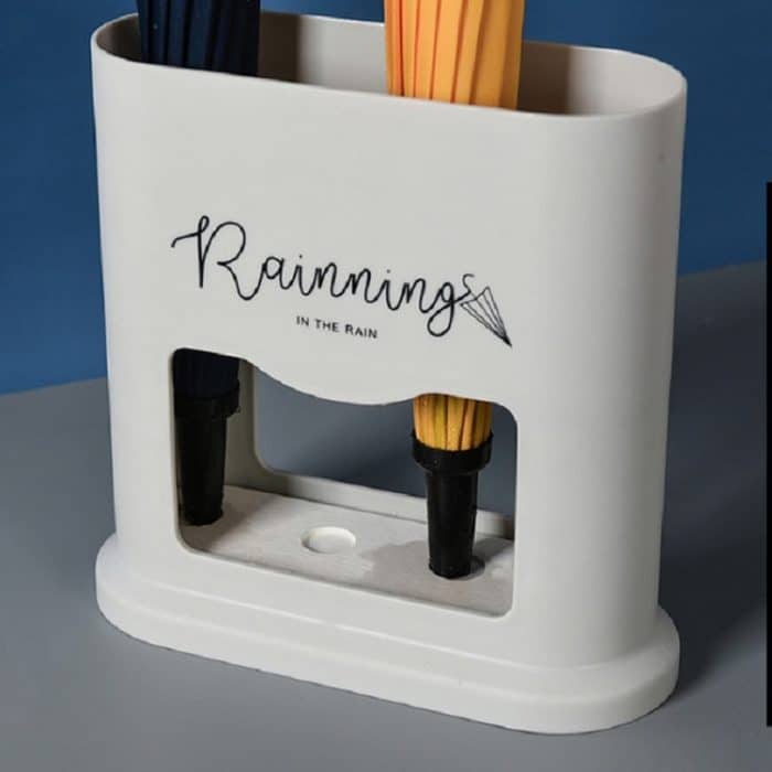 Kreativer Abfluss-Regenschirmständer, Regenschirm-Vierloch-Aufbewahrungsregal am Hauseingang, Umbrella Four-hole Storage Rack – Bild 4
