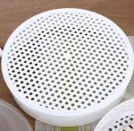 2 Stück Mikrowellen-Dampfgarer, Dampfkochtopf, Zubehör, Gemüse, Meeresfrüchte, Dampfgarer, Single layer, Double layer – Bild 3