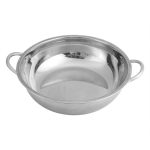 5 Stück Edelstahl-Hot Pot, dicker, nicht magnetischer, klarer Suppentopf, doppelohriger Hot Pot, 30cm, 32cm – Bild 3