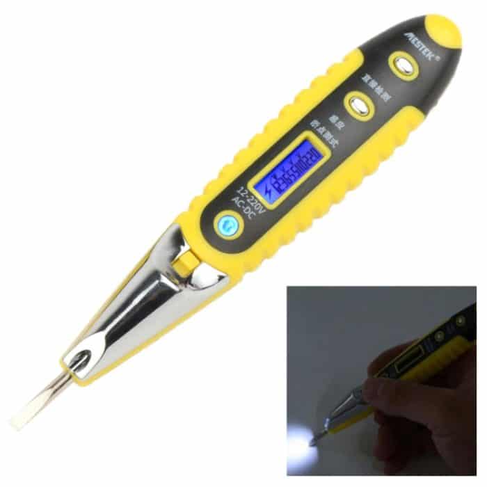 Steckdose Wand Wechselstrom Steckdose Spannungsdetektor Sensor Tester Elektrischer Teststift LED Lichtspannungsanzeige – Bild 1