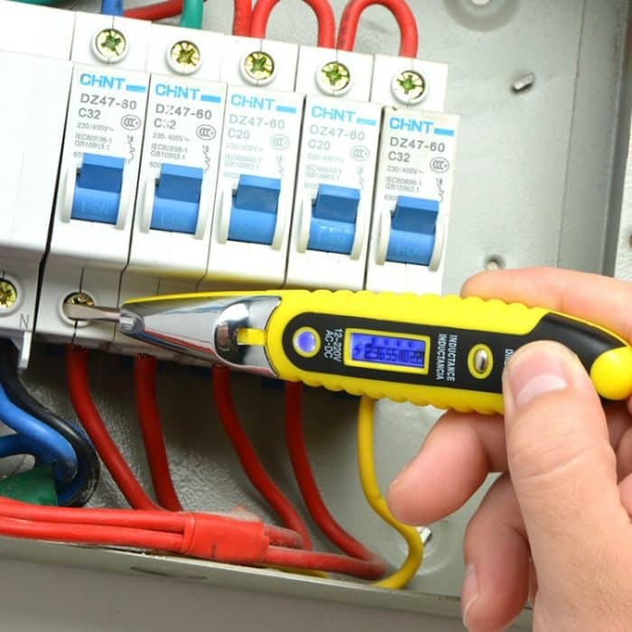 Steckdose Wand Wechselstrom Steckdose Spannungsdetektor Sensor Tester Elektrischer Teststift LED Lichtspannungsanzeige – Bild 6