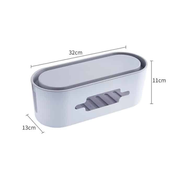 Haushalt Täglich Plug-in Board Aufbewahrungsbox Ladegerät Datenkabel Steckdose Finishing Box – Bild 3