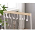 Haken Schmuck Rack Handy Schmuck Gläser Desktop Zwei-schicht Display Rack, Jewelry Rack – Bild 3