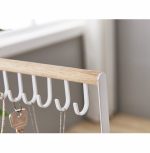 Haken Schmuck Rack Handy Schmuck Gläser Desktop Zwei-schicht Display Rack, Jewelry Rack – Bild 6