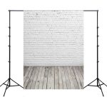 1,5 mx 2,1 m Retro Backsteinmauer Studio Newborn 3D Fotografie Hintergrund Stoff