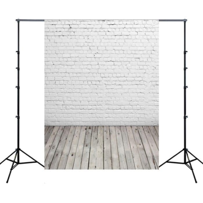 1,5 mx 2,1 m Retro Backsteinmauer Studio Newborn 3D Fotografie Hintergrund Stoff – Bild 1