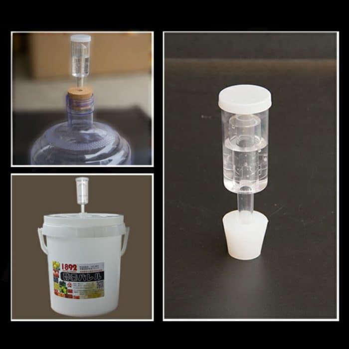 Weinbau Kunststoff Dreiteiliges Einweg-Auslassventil Lsolated Air Rückschlagventil – Bild 8