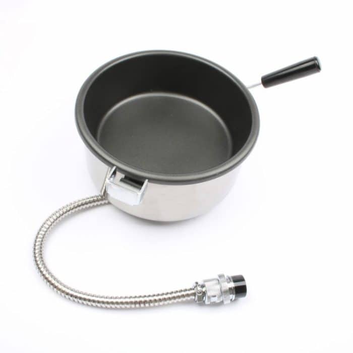 Gewerbliche handgekrankte elektrische Popcorn-Maschine Popcorn Pot – Bild 1