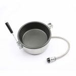 Gewerbliche handgekrankte elektrische Popcorn-Maschine Popcorn Pot – Bild 2