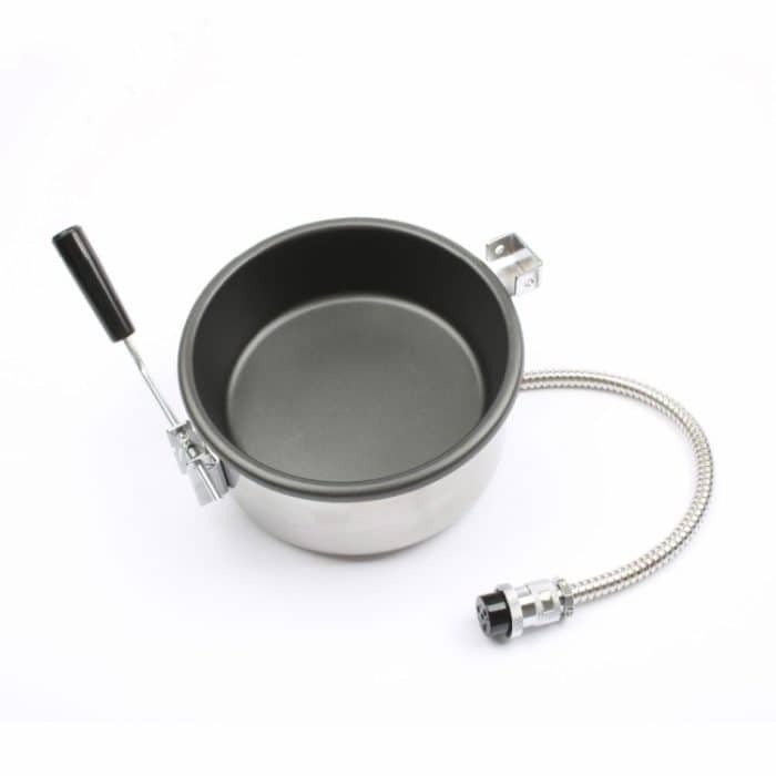Gewerbliche handgekrankte elektrische Popcorn-Maschine Popcorn Pot – Bild 2