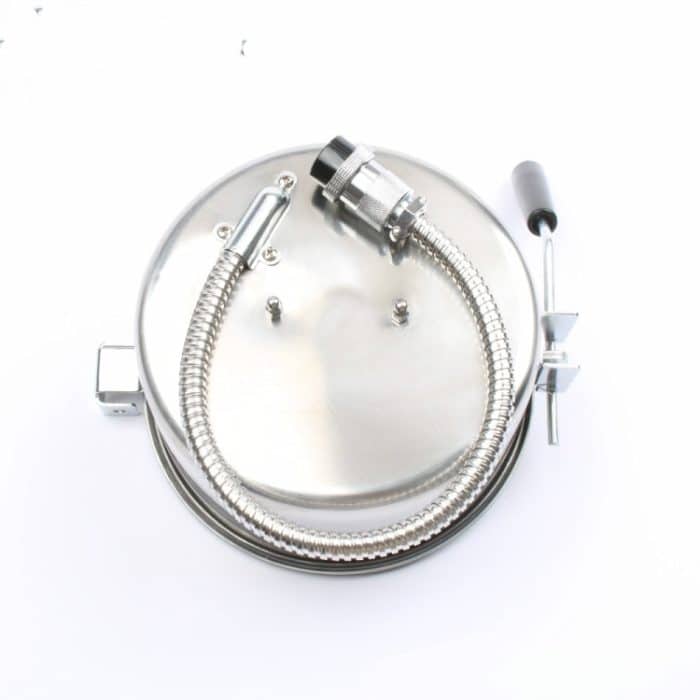 Gewerbliche handgekrankte elektrische Popcorn-Maschine Popcorn Pot – Bild 4