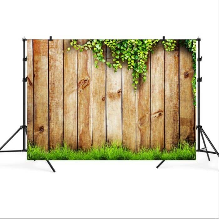 TBD01914708.jpg 2.1m x 1,5 m Blumenrebe Vintage Holzbrett für Kinder fotografieren Fotografie Hintergrund Tuch – Bild 1