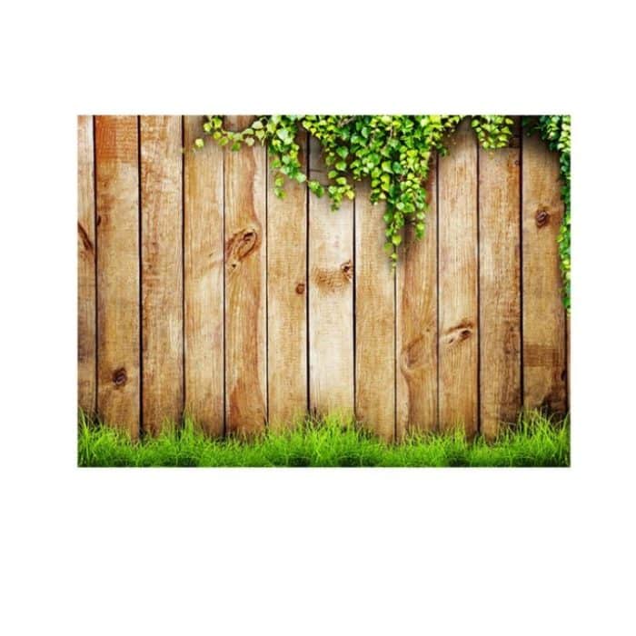 2.1m x 1,5 m Blumenrebe Vintage Holzbrett für Kinder fotografieren Fotografie Hintergrund Tuch – Bild 2