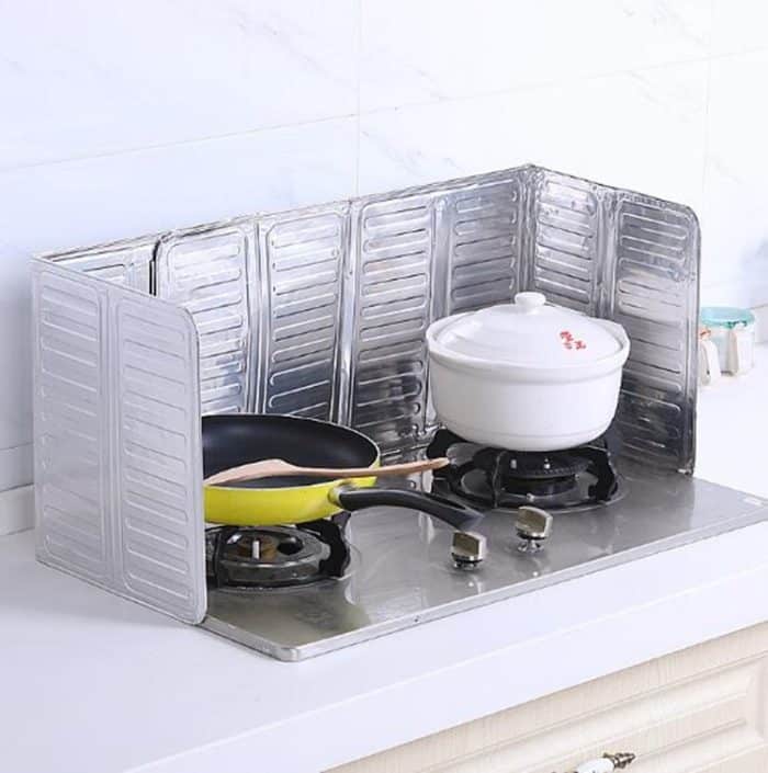 Küchenölbeständiger Kochfeld-Ölschutz, kreative Küche, spritzwassergeschützt, heißölbeständige Platte – Bild 9