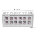 Kreative DIY Home Room Dekoration Baby Memorial wachsenden Fotorahmen Display – Bild 7