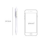 3 Stück Aktivitätsstift, gefrostet, transparent, sechseckiger Stift, Studentenbleistift, 0.5mm 2B – Bild 2