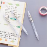 3 Stück Aktivitätsstift, gefrostet, transparent, sechseckiger Stift, Studentenbleistift, 0.5mm 2B – Bild 6