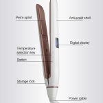 Professioneller Haarglätter, LED-Anzeige, Keramikbeschichtungsplatte, Ionic Curling Flat Iron – Bild 5