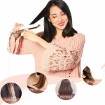 Professioneller Haarglätter, LED-Anzeige, Keramikbeschichtungsplatte, Ionic Curling Flat Iron – Bild 8