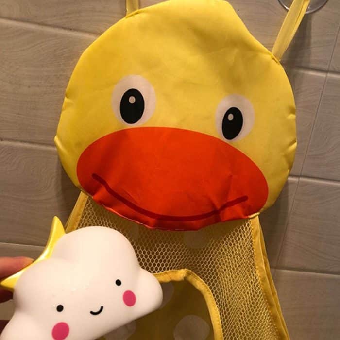 Cartoon-Tier-Spielzeug-Mesh-Aufbewahrungskorb für Zuhause, Badezimmer, Netztasche – Bild 5