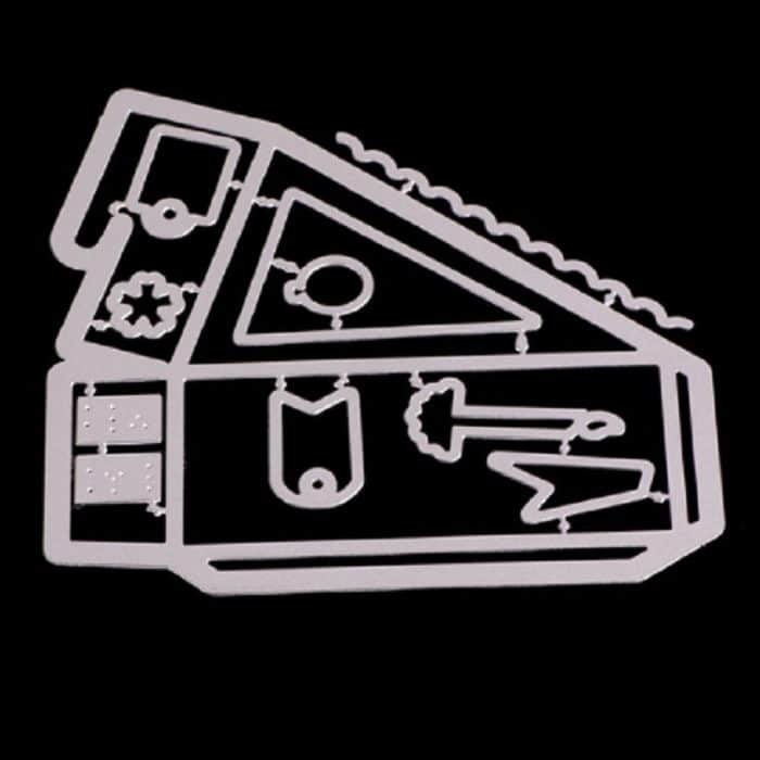 2 Sätze DIY Cake Box Dekorative Messerform für Clip Art geprägte dekorative Kunsthandwerk – Bild 2