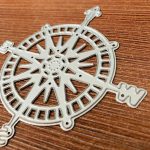 Kompassmesserform Puzzle Handgemachte Grußkartenalbum, das Schneidvorlage macht – Bild 3