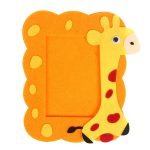 3 Stück Vliesstoff-Cartoon-Tier-Fotorahmen, Animal Photo Frame