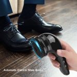 USB wiederaufladbare elektrische Schuhputzmaschine, multifunktionale Hand-Lederschuhwaschanlage, Pflege und Glanz – Bild 8