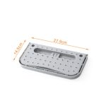 Saugnapf-Multifunktions-Klappregal für Hausschuhe zum Aufhängen an der Wand – Bild 8