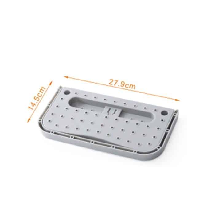 Saugnapf-Multifunktions-Klappregal für Hausschuhe zum Aufhängen an der Wand – Bild 8