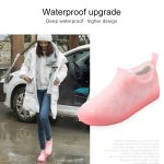 Tragbare Regenstiefel, rutschfeste, wiederverwendbare, wasserdichte PVC-Schuhüberzüge, 31, 32, 33, 34, 35, 36, 37, 38, 39, 40, 41, 42, 43, 44, 45, 46 – Bild 4