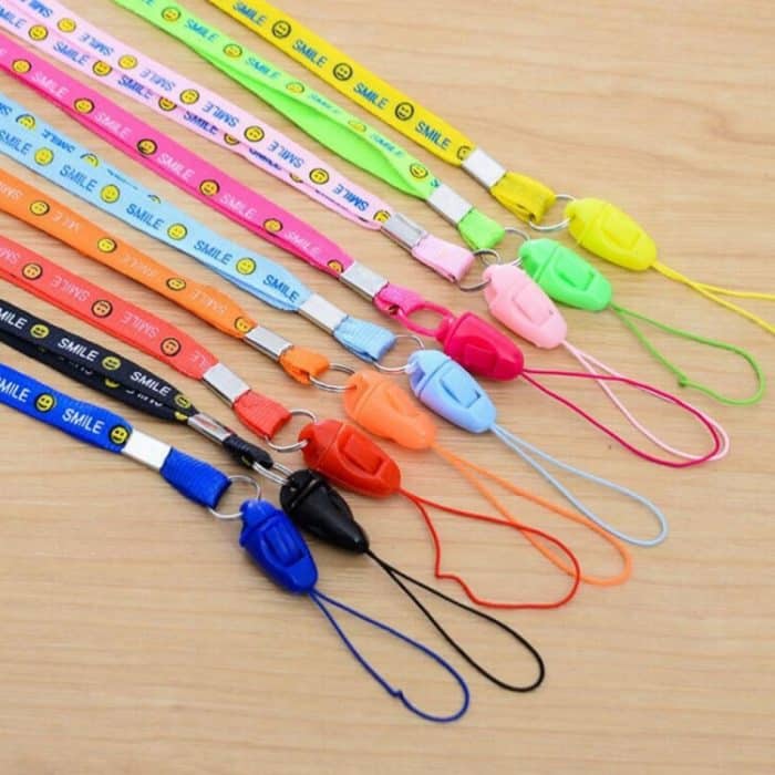 100 PCS Smiling Face Lanyards für ID Card Working Card Badge – Bild 3