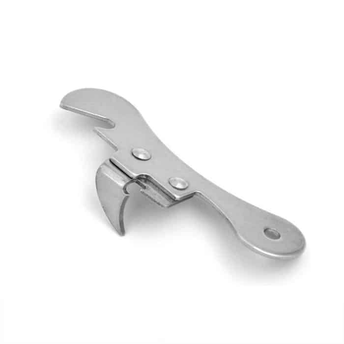 2 Stück Edelstahl-Flaschenöffner, Dosenöffner, multifunktionales Küchenwerkzeug, Stainless Steel Bottle Opener – Bild 2