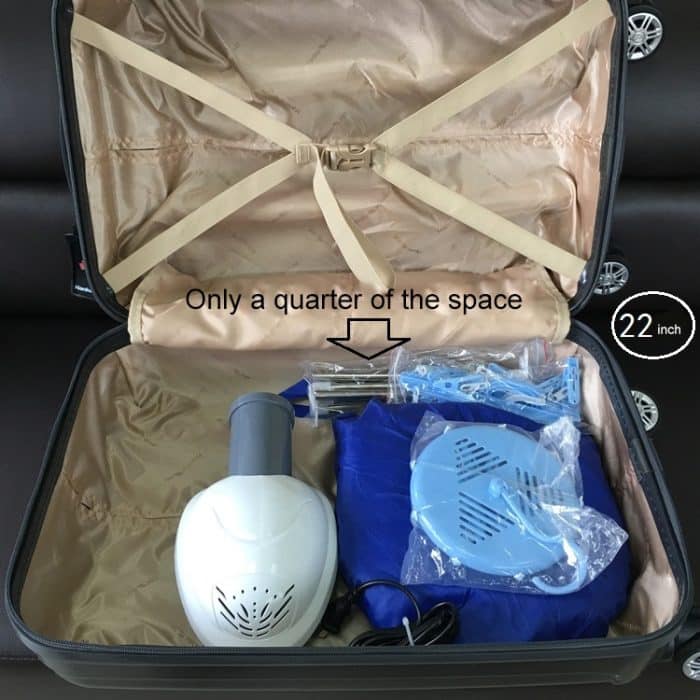 Zusammenklappbarer, frei installierbarer tragbarer Mini-Wäschetrockner für den Haushalt, Mini Clothes Dryer – Bild 7