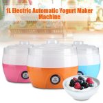 Elektrische automatische Joghurtbereiter-Maschine, Joghurt-DIY-Werkzeug, Küche, Kunststoffbehälter, 220 V, Fassungsvermögen: 1 l – Bild 5