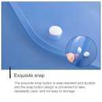 12 Stück A4 transparente Dokumententaschen aus Papier, Aktenordner, Schreibwaren, Schule, Büro, PP-Hülle – Bild 3