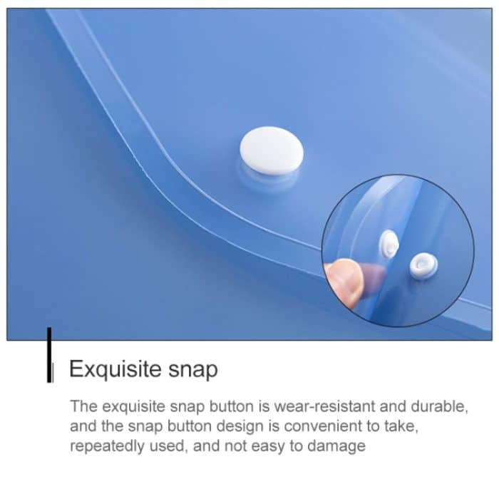 12 Stück A4 transparente Dokumententaschen aus Papier, Aktenordner, Schreibwaren, Schule, Büro, PP-Hülle – Bild 3