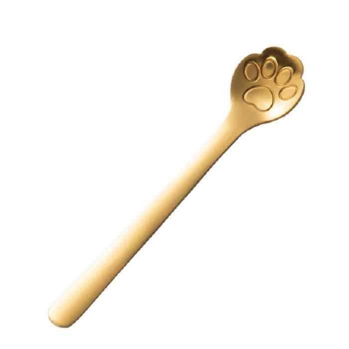 TBD0202704703.jpg Kreativer Katzenklauen-Kaffeelöffel aus Edelstahl, Dessert- und Kuchenlöffel, Cat Claw Spoon Silver, Hollow Cat Claw Spoon Silver, Cat Claw Spoon Gold, Hollow Cat Claw Spoon Gold, Cat Claw Spoon Rose Gold, Hollow Cat Claw Spoon Rose Gold... – Bild 1