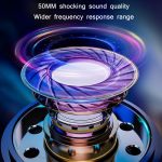 PANTSAN PSH-400 USB-Computer-Kopfhörer mit leuchtendem RGB-Kabel, 3.5mm Single Plug, 3.5mm Black, 3.5mm Pink, 3.5mm White, 3.5mm Pink+Cat Ear, 7.1 USB – Bild 4