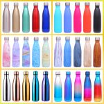 Thermobecher, Vakuumflasche, Wärmewasserflasche, tragbarer Edelstahl-Sportkessel, 500ml – Bild 6