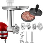 Für KitchenAid Home Fleischwölfe Herstellungszubehör Werkzeugset, KA Meat Grinder Pass
