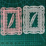 Rechteck Blume Grenzmesser Mold DIY Grußkarten Schneidebuch Album Herstellung von Schimmel – Bild 4