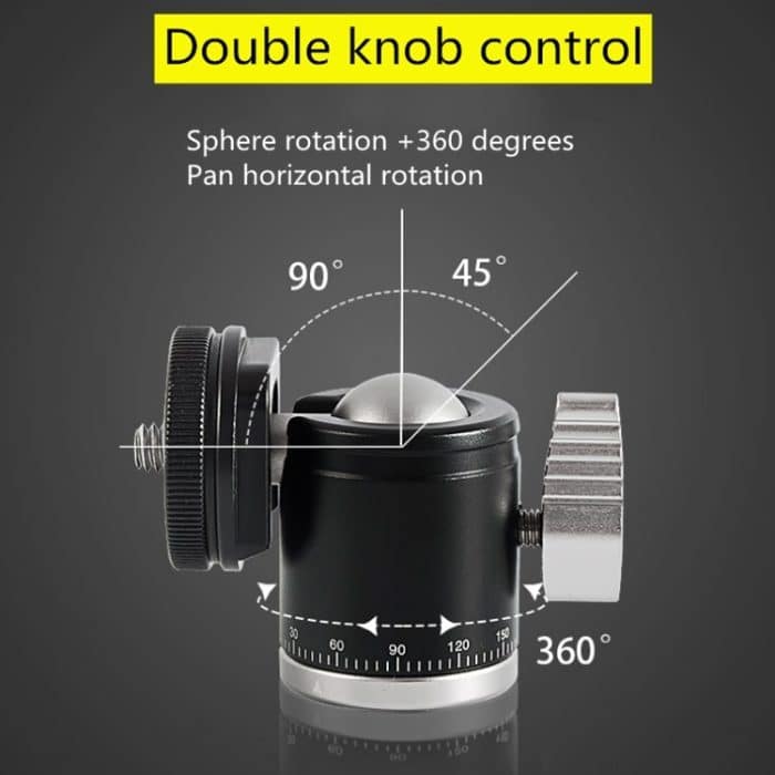 BEXIN K-19 Multifunktionale Kaltschuh-Kugelkopf-Stativhalterung aus Aluminiumlegierung – Bild 8