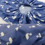 2 Paar verdickte wiederverwendbare elastische Überschuhe für Zuhause und Innen, rutschfeste Überschuhe, Flamingo-Staub, wasserdichte Überschuhe – Bild 4