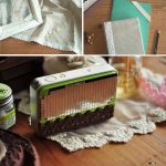 5 Stück Baumwoll-Spitzenstoff, weiße Häkelspitze, Rollenband, Strick-Klebeband, Aufkleber, Basteln, Dekoration, Schreibwaren – Bild 7