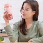 Tragbare USB-wiederaufladbare Mini-Haushalts-Elektro-Fruchtpresse, 250ml – Bild 15