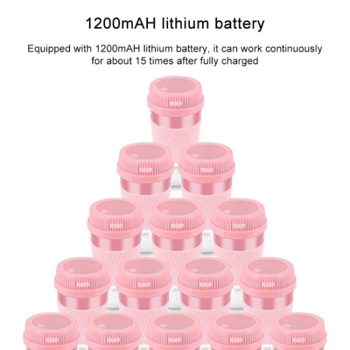 Tragbare USB-wiederaufladbare Mini-Haushalts-Elektro-Fruchtpresse, 250ml – Bild 7