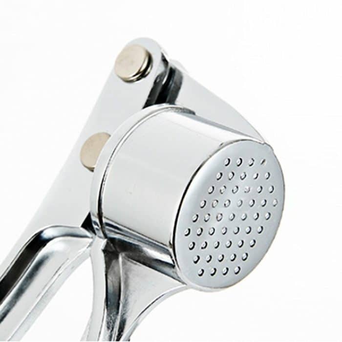 Küchenhandheld Edelstahl Ingwer Knoblauch Brecher Knoblauch Püree Maschine – Bild 3