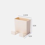 Wandmontierter Organizer Aufbewahrungsbox Fernbedienung Klimaanlage Aufbewahrungskoffer Handy-Steckerhalter Ständer, Wall Mounted Organizer – Bild 6